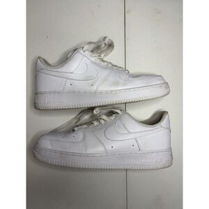 Nike Air Force 1 '07 Low Triple White Men's Sneaker White Low Top Mens 11